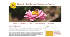 Desktop Screenshot of hawaiipollinator.com